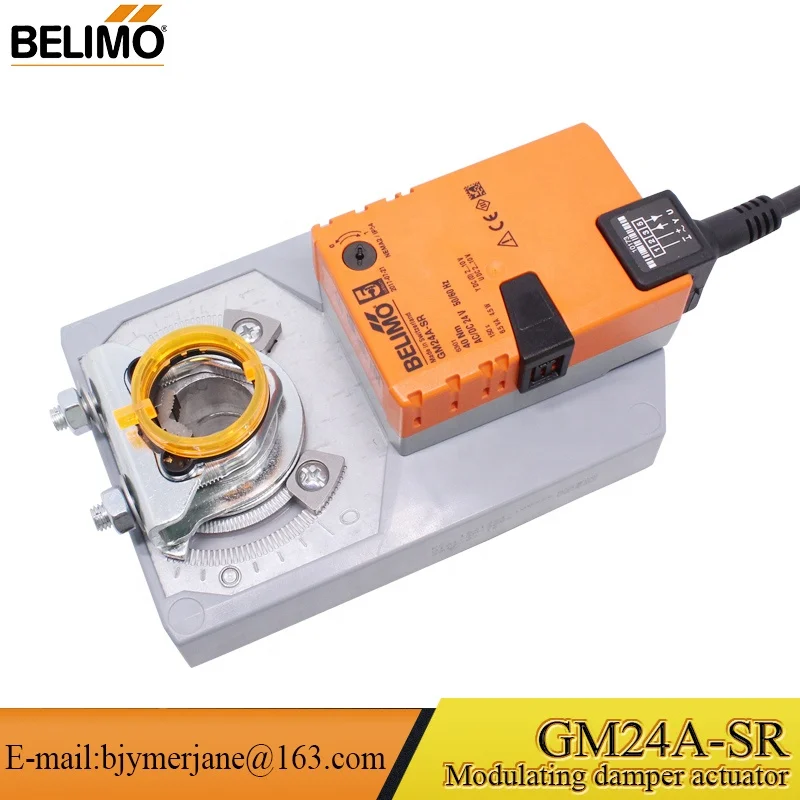 Source Belimo 40Nm GM24A-SR GMU24-SR AC24V DC24V Modulating damper