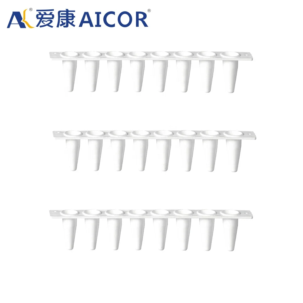 0 1 мл 2 ПЦР трубчатые полосы/пластинчатая пластиковая