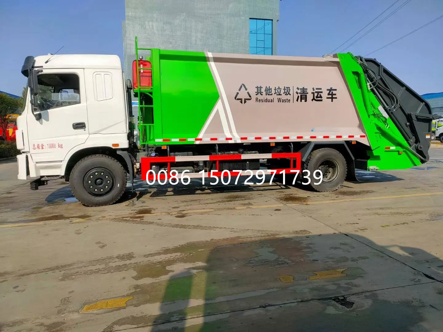 Китайский продвинутый бренд высококачественный мусоровоз Dongfeng для окружающей среды