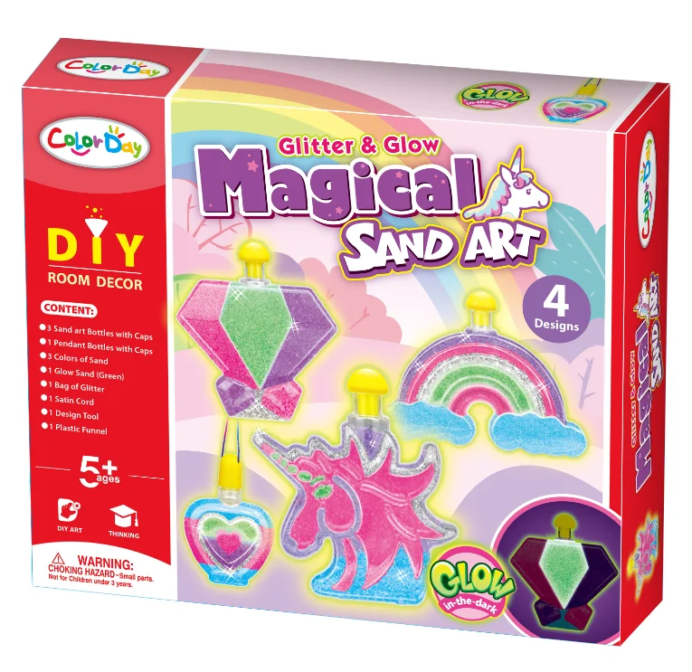 Creative Kids Diy Super Sand Art And Craft Activity Make Your Own