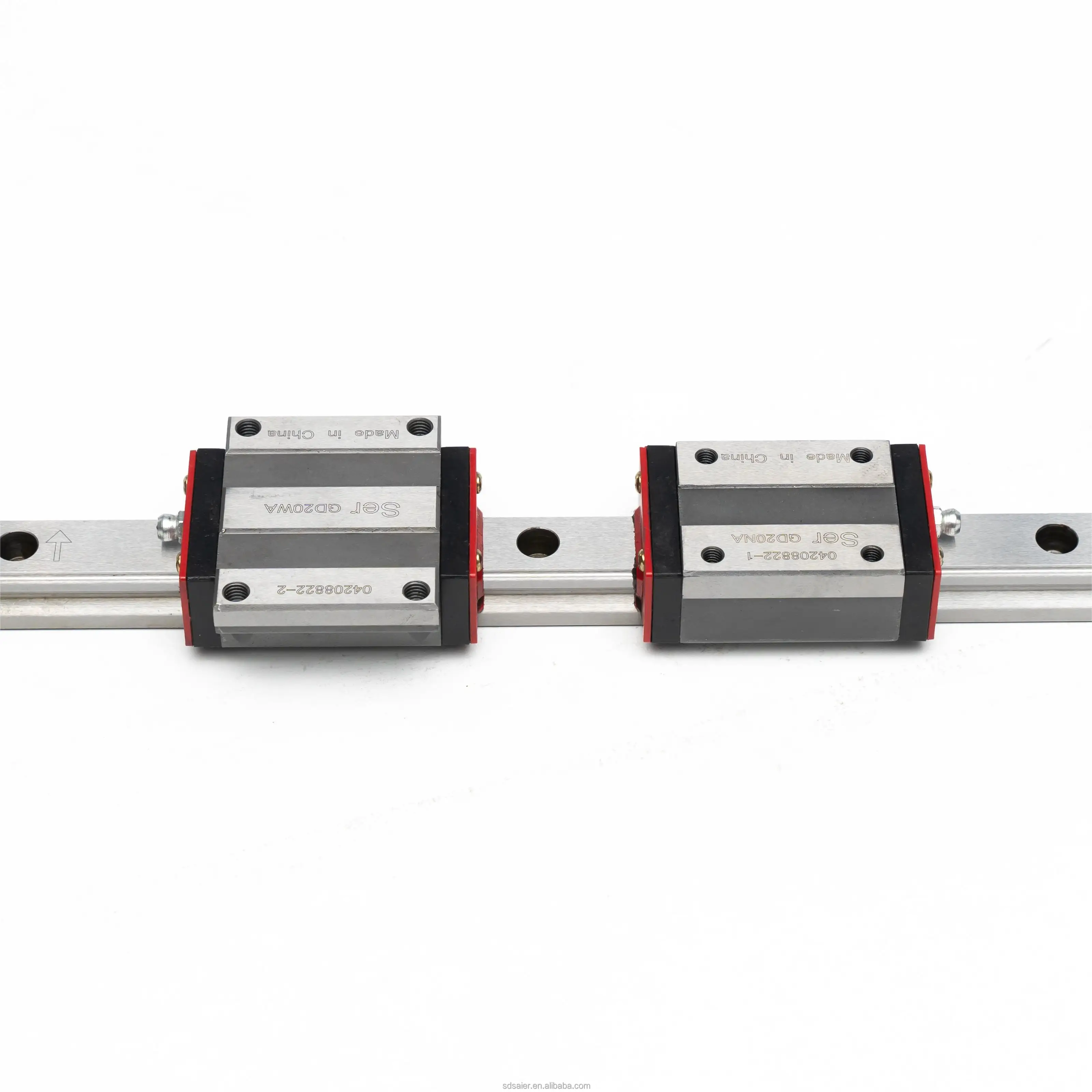 Heavy Duty Linear Motion Guide Ball Bearing Guide Rail 20mm 25mm for Saws Machine with High Quality