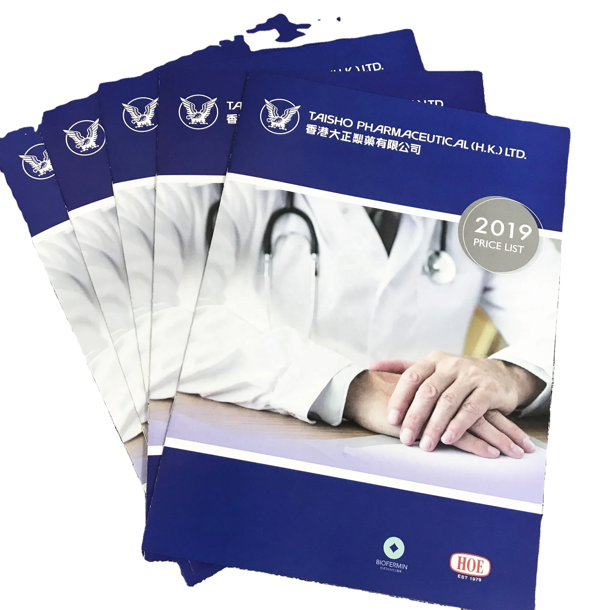 Дешевый высококачественный двухсторонний переплет для журналов/каталога/брошюр