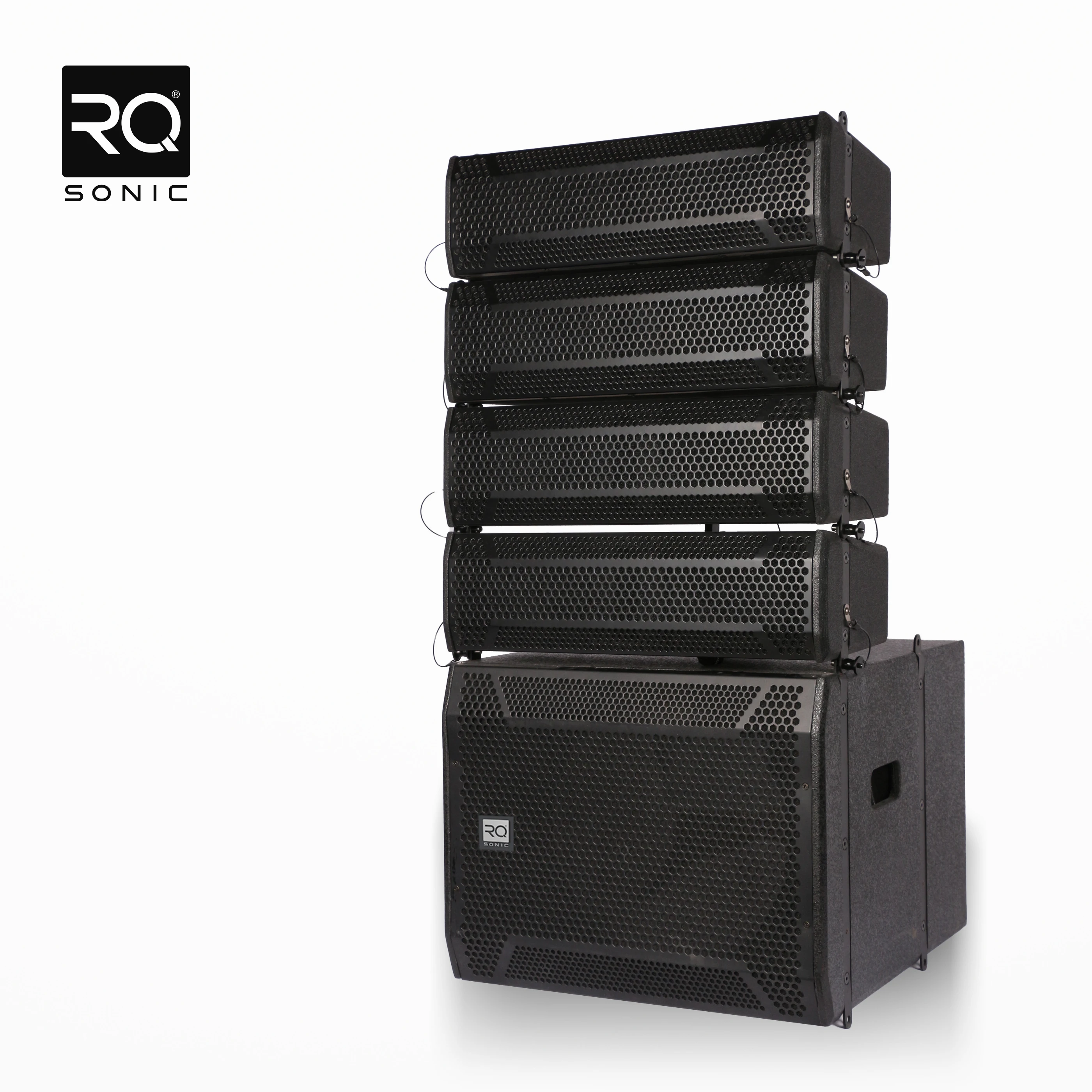 RQSONIC LA412D-KIT 1000W Powered Line Array Speakers OEM | Wholesale