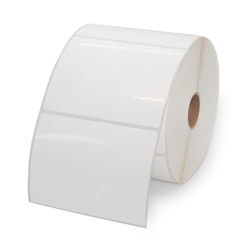 Inkjet Printing BOPP Film White BOPP Labels PP Sticker Synthetic Paper Freezer Label Sticker