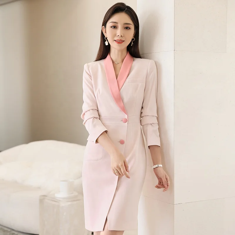2022 Wholesale Hot Pink Blazer Dress - High Quality & Stylish