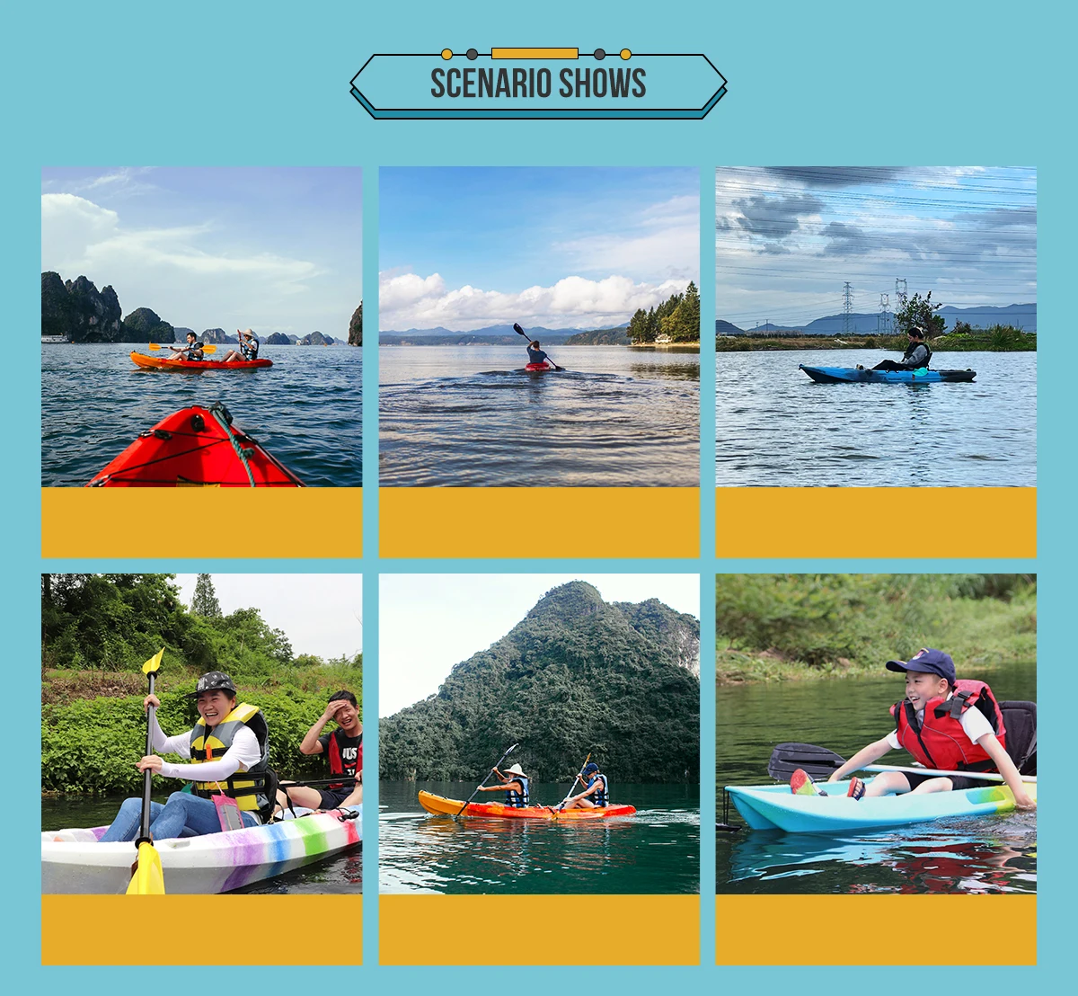 Nice Quality 16ft 4 Seat Canoe Family Sport Canoe/kayak 4 Person Boat