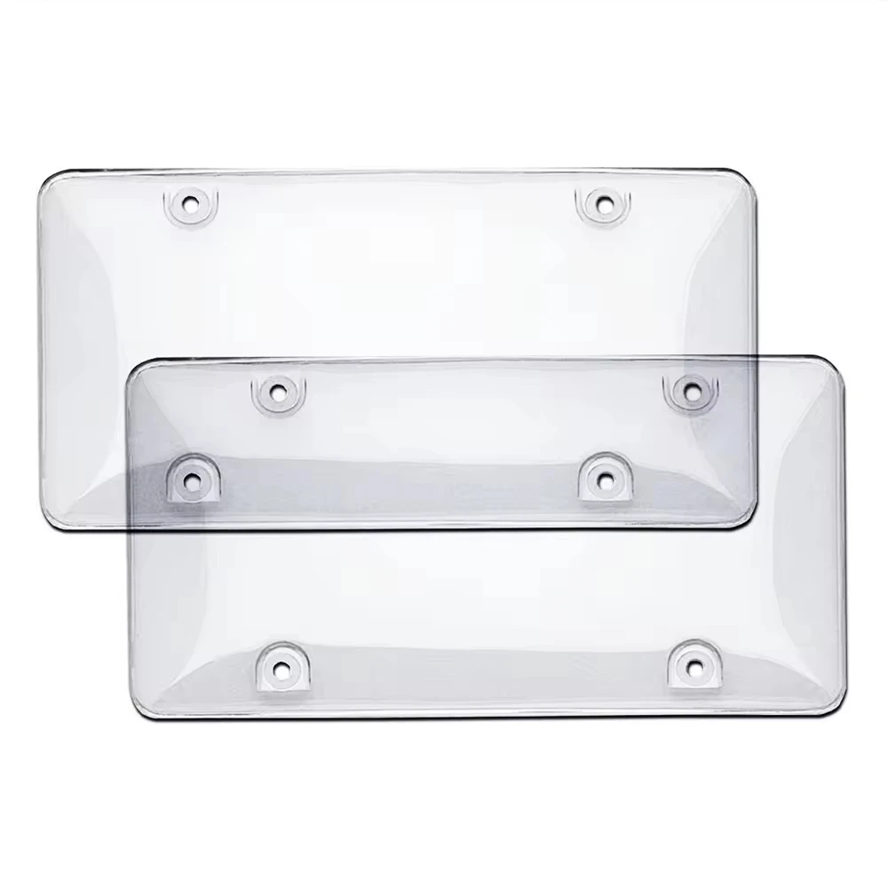 Car Plate USA License Plate Frame Front Back Clear License Plate
