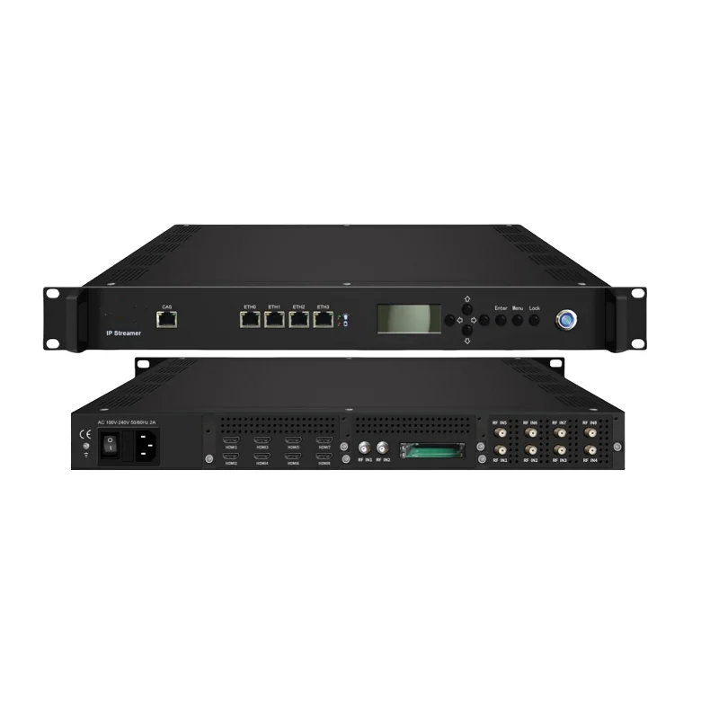 ird sat dvb-s dvb-t dvb-c isdb-t to HTTP/RTP/RTSP/HLS udp multicast hd IPTV streaming Server