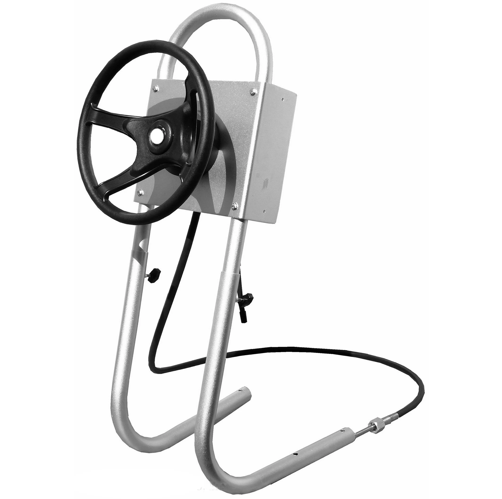 RIB Boat Center Console Steering System Marine Grade Outboard Steering Console Inflatable Boat Console