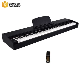 Foctory 88 Keys Digital Piano Professional Electronic Piano with USB Mini Keyboard Instruments Keyboard Piano