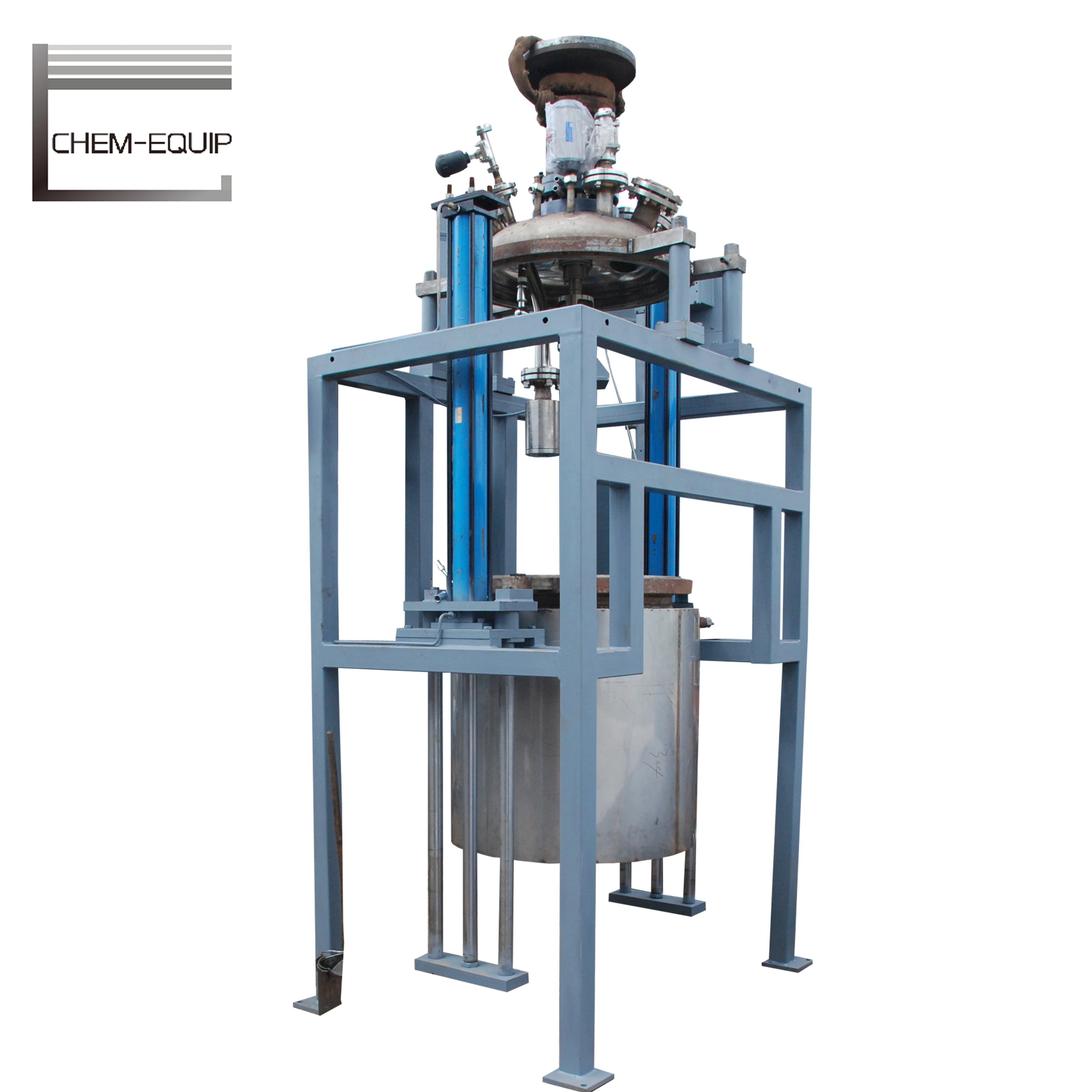 Reactor Vessel 70L With Mixing Device and Discharge Valve Side