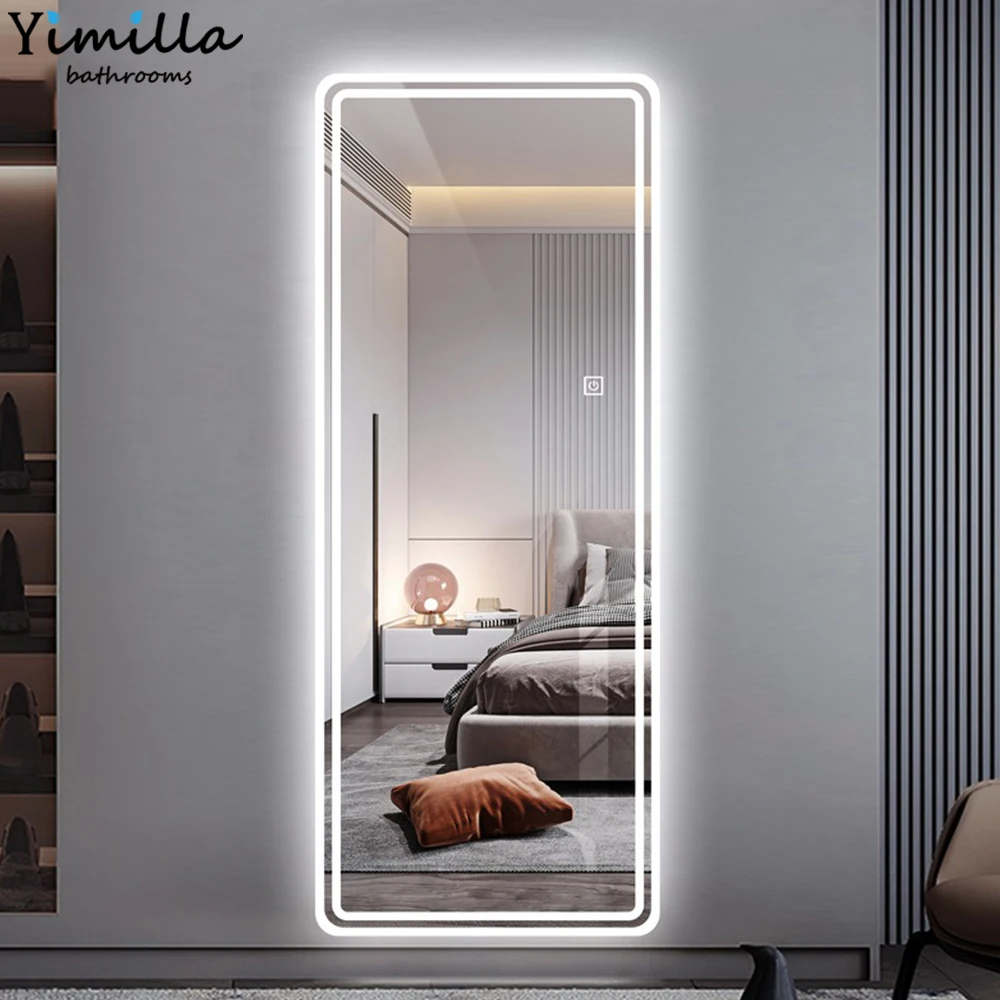Specchio A Pannelli Da Parete 8 Pezzi - Piastrelle Senza Cornice 35.5x30.5 Cm, Vetro Float HD, Per Camera, Bagno, Palestra