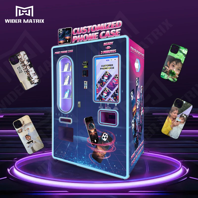 Intelligent Touch Screen Automatic Phone Case Printer Machine 2025 New Cell Phone Case Printer Vending Machine