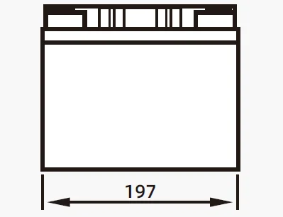 il pacchetto della batteria al litio di 12.8v50Ah Lifepo4 sostituisce la protezione acida al piombo IP67 4