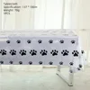 Black white-1pc table cloth (137*180cm)