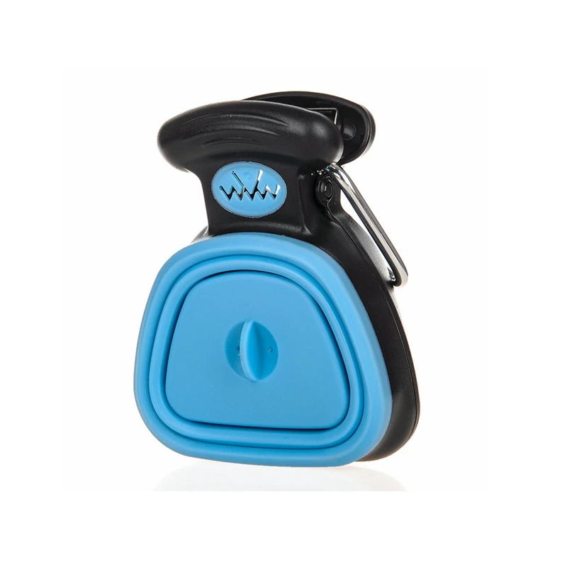 Dog Pet Travel Foldable Pooper Scooper Pick Up Cleaner Waste Bag Dispenser And Dog