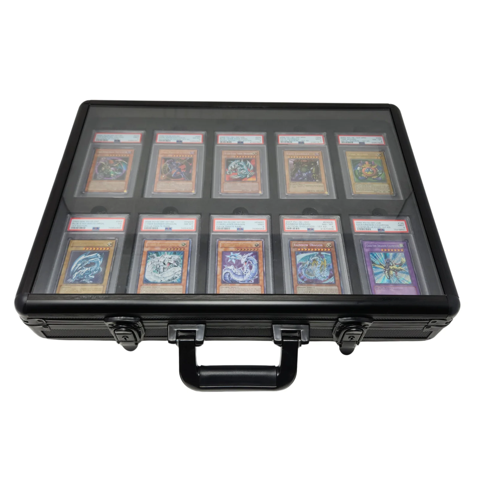 how to get card graded by psa Amazon.com - PSA 3 Graded Card Display Case with LED Lights main image 1
