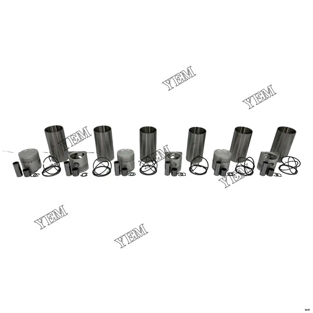 Wholesale Aftermarket Engine Cylinder Liner Kit With Pistons Rings Liner For Mitsubishi 6DR5 Construction Machinery Parts