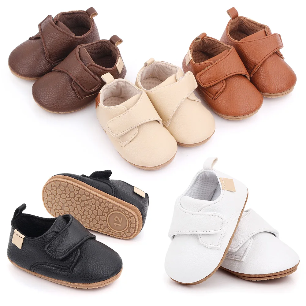 2025 New Arrival Casual Baby  Toddler Shoes Solid Rubber Sloe Newborn Baby Shoes Boy manufacture