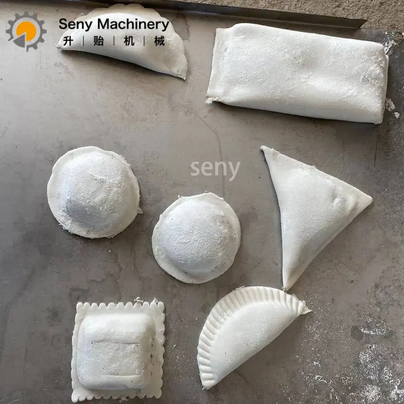 SENY Automatic Samosa Making Machine Big Empanada Dumpling Encrusting Machine