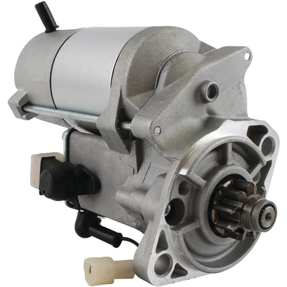 12V 9T Starter Motor 15425-63010 for Kubota Engine D1703 V2003 V2203 V2403 Excavator KX121 KX161 Wheel Loader R510 R520 R520S