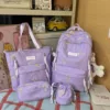 Borsa tutorial viola + astuccio