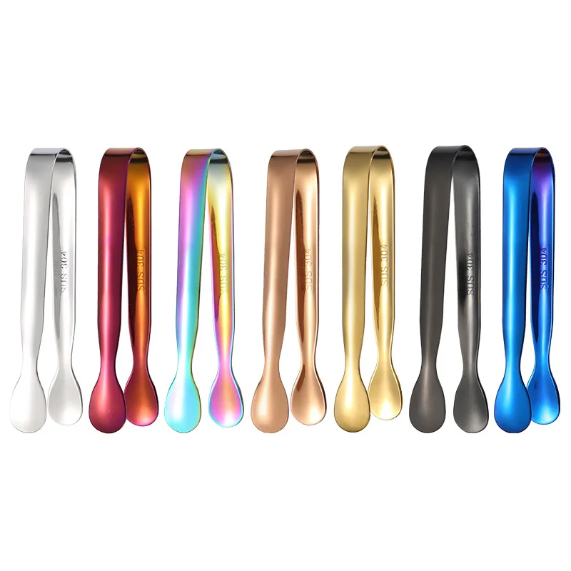 Small Kitchen Serving Tong Lemon Slice Sugar BBQ Bread Tongs for Tea Party Coffee Bar Home