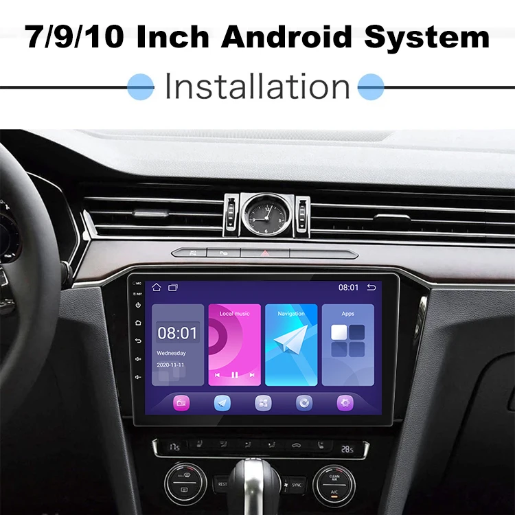 Android Car Media Player 6580 本体 6580 Universal 7/9/10'' Multimedia 2din Car Player - Android 12