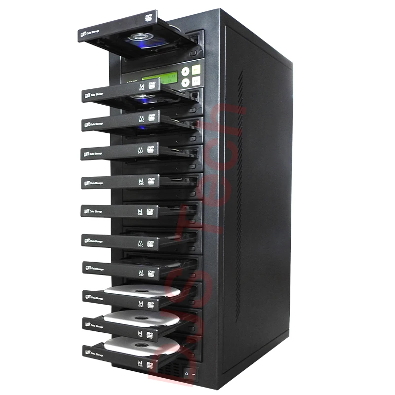 Cheap 9 Bay Duplicator Case,Duplicator Case,DVD CD Duplicator 1 to 7 Target Cd Dvd Burn Disk