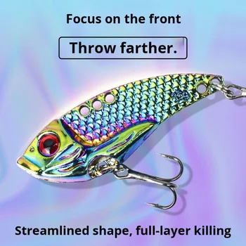 Cheery Practical Stainless Steel Plate Sequin Micro Object Long Casting Bass Mandarin Fish Freshwater/Saltwater Lure – Lure – view 4