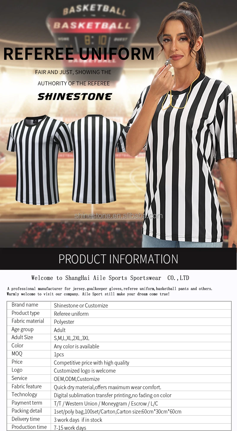 Football Referee Shirts, Competitive Prices