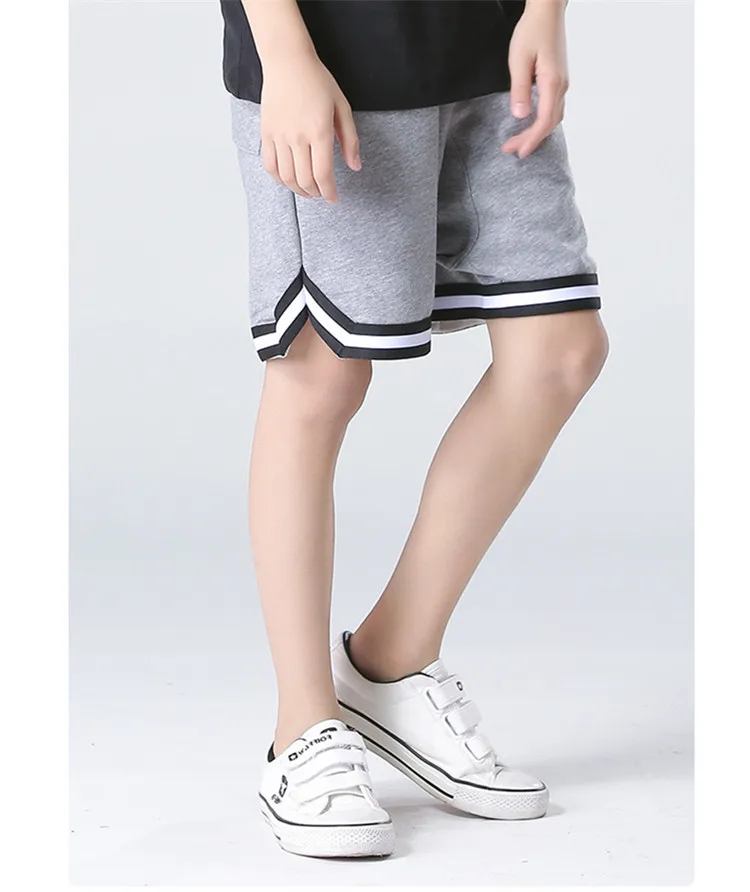 
 Шорты Летние для мальчиков, варенные контрастные, в стиле Хай-стрит, брюки в стиле хип-хоп  