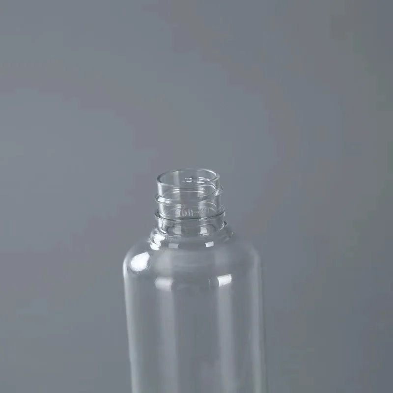 Factory Outlet 5ml 10ml 30ml 50ml 60ml 100ml Pet Spray Bottle Face Mist Clear Plastic Chloroform Spray Bottle