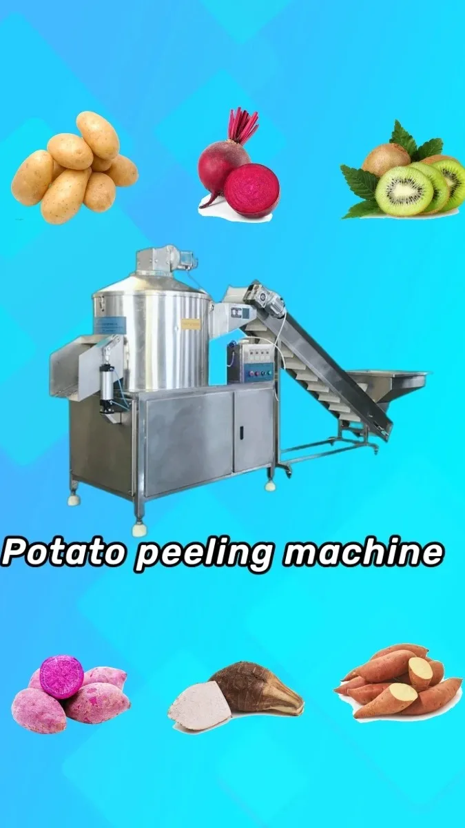 Kls Industrial Automatic Potato Peeler Sweet Potato,Cassava,Taro