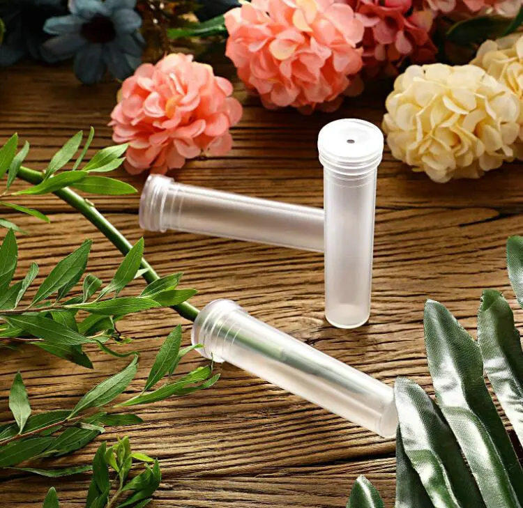 Wholesale Plastic Fresh Flower Nutrition Tube Keep Fresh Hydroponic