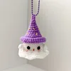 purple hat