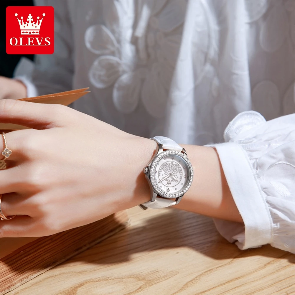 OLEVS 3715 Luxury Ladies Quartz Watch