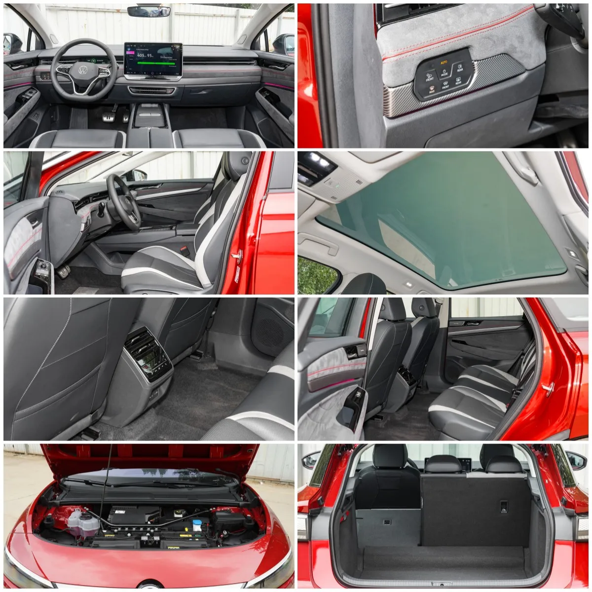 Electric EV Car 2025 VW ID.7 Vizzion 5-Door 5-Seater EV Electric SUV Sedan AWD Drive