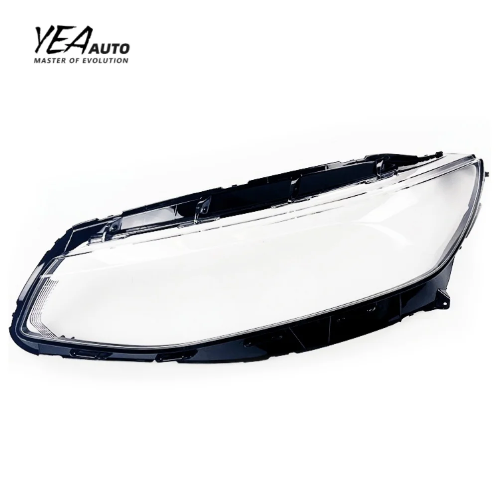 YEA AUTO autokoplampkap lens glas voor Chevrolet Malibu XL 2016 2017 2018 PC-lampkap heldere shell