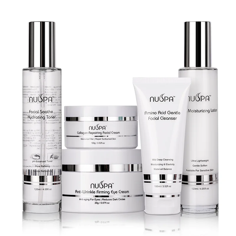 Nuspa Natural Moisturizing Facial Lotion Cream Whiten Hyaluronic Acid Face Care Product