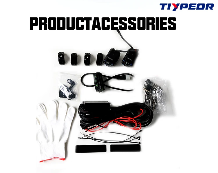 lo beam cnc aluminum car atv auxiliary headlight motorcycle light system fog light-7