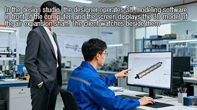 Air Shaft Adapter Rigid Steel Core Flexible 3 6 Inch Printing Machine Parts details