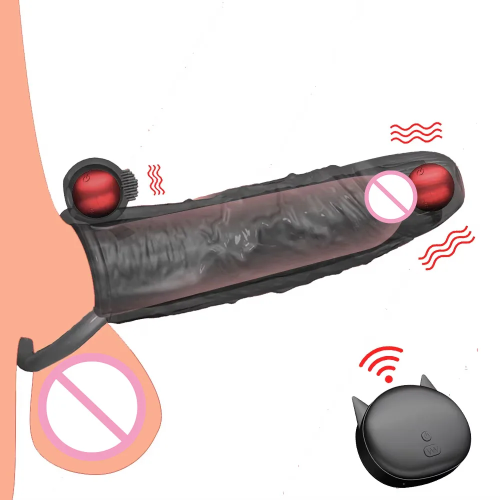 couples vibrating condom Fantasy X-tensions® Vibrating Couples Cage main image 0