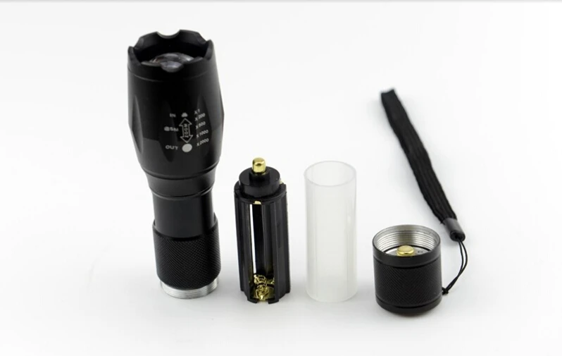 cree xml t6 led 1000 lumen rechargeable tactical flashlight yIFeNG Flashlight High Lumens S1000 Perfect for hunting with green light Fazer-LT Rechargeable LED Flashlight with