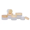 Plastic Wood Grain Lid(Without Jar)