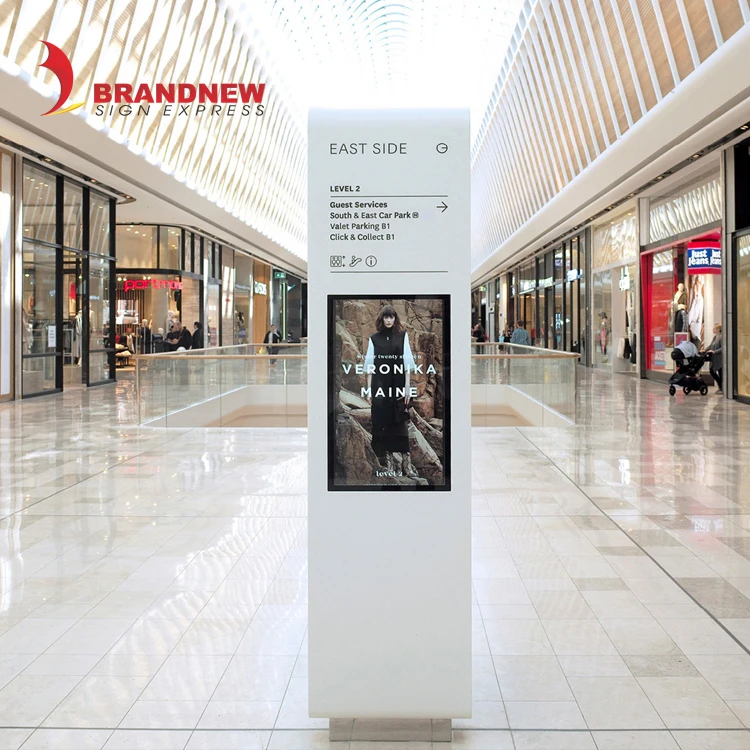 Brandnewsign Indoor Pylon Wayfinding Advertising Light Box Shopping ...