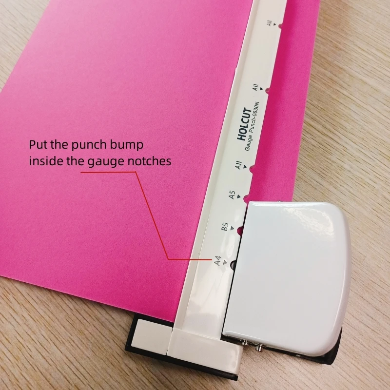 Fancy Ring Binder 6 Hole Punch A4 B5 A5 Carl Punch With 6 Hole Punch