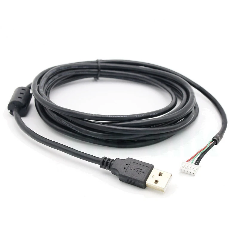 USB A 2.0からJST Molex 1.25コネクターケーブル 4Pin/5Pin