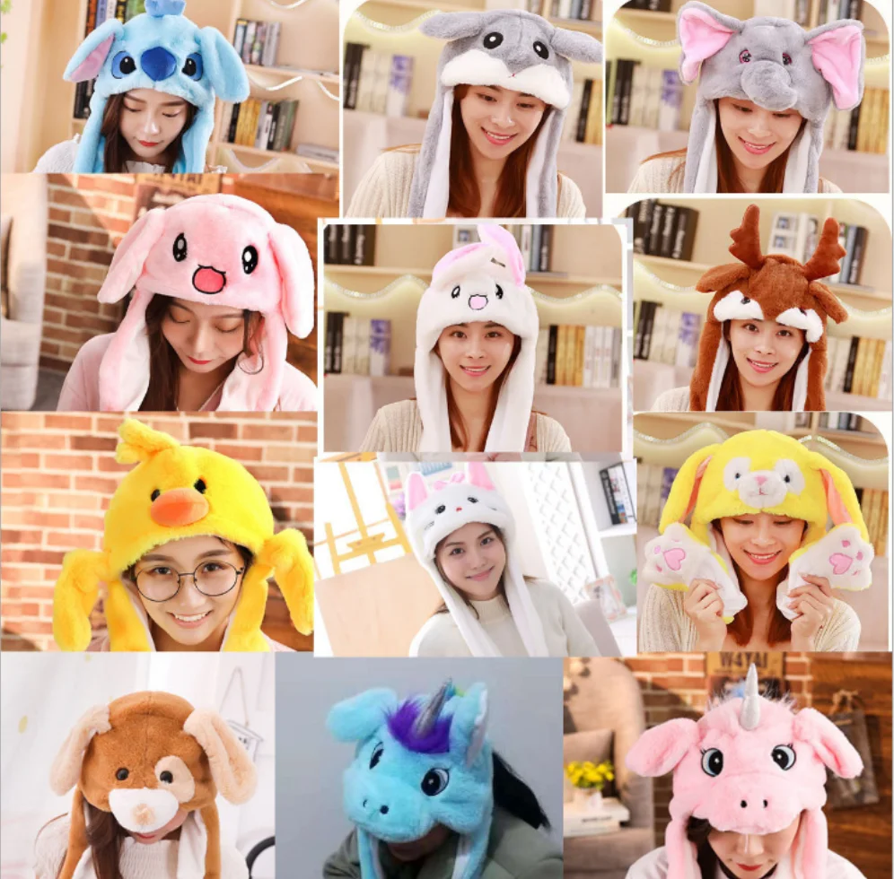 Lovely Stitch Rabbit Panda Unicorn Hat 
