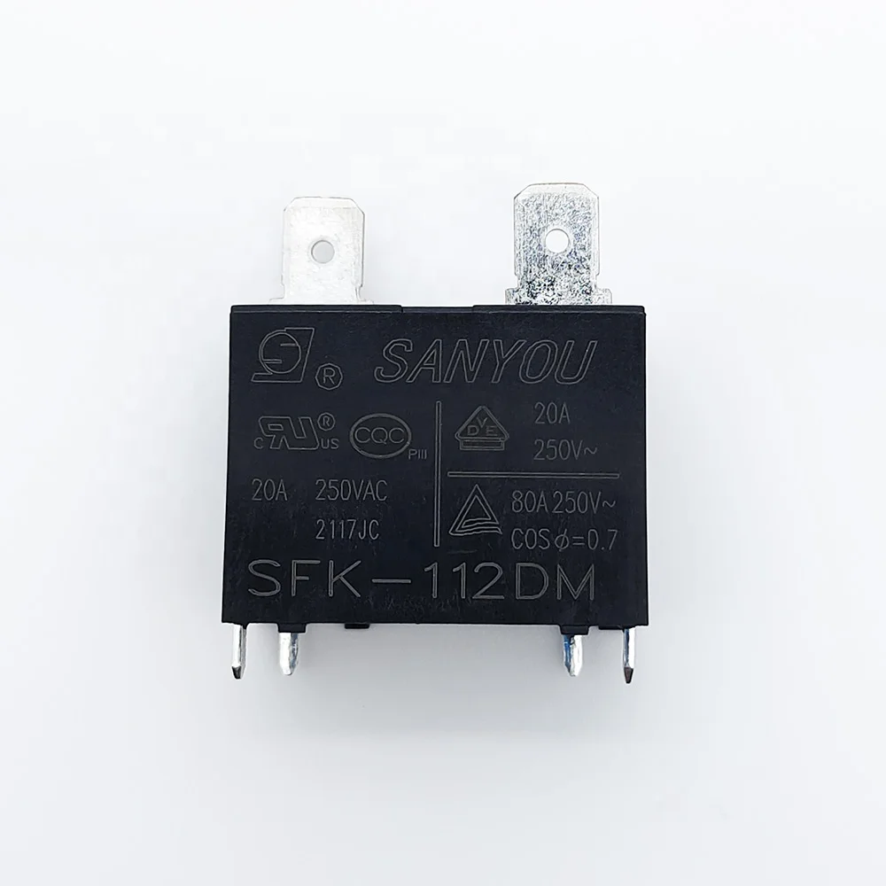 Air Conditioning Power Relay 4pin 12vdc 20a Ac Relay Sfk112dm Sfk112dm